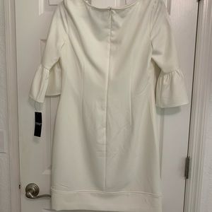 American living white short dress size 8 NEW